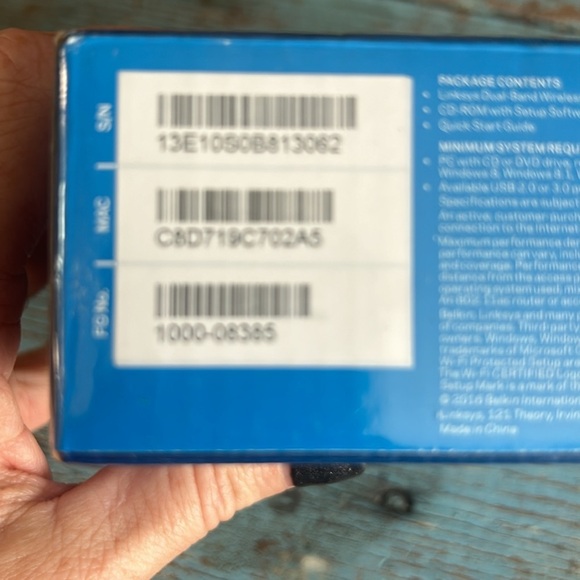 Linksys Dual-Band AC1200 WiFi 5 USB Adapter WUSB6300 - Picture 4 of 4